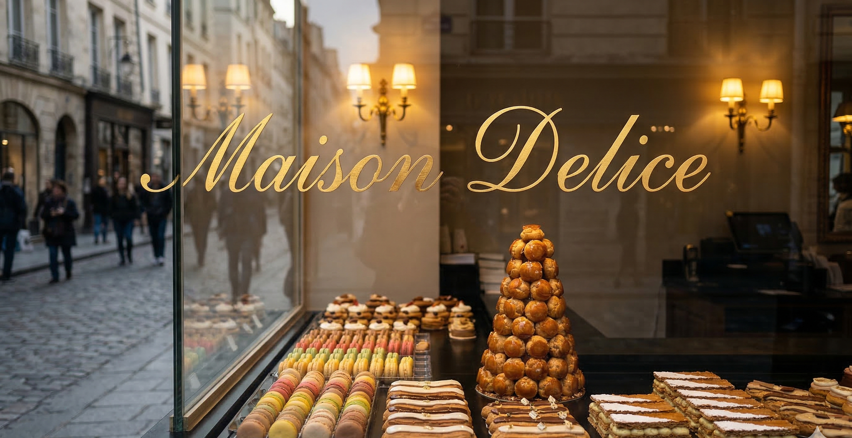 Maison Délice vitrin